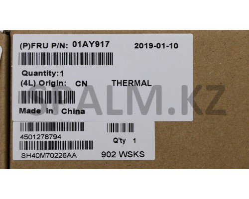 01AY917 - Радиатор с центробежным вентилятором НБ X1 Yoga CPU Heatsink Lenovo (01AY917/37022363)