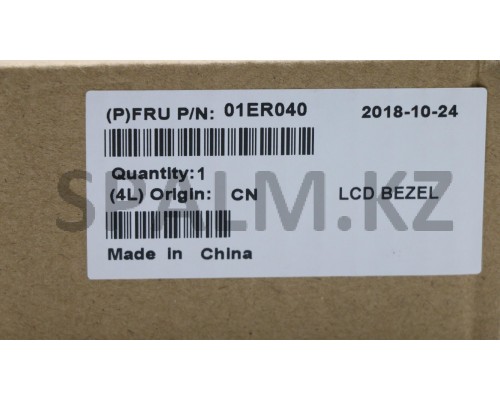 01ER040 - Рамка матрицы НБ P51s LCD Bezel UHD Lenovo (01ER040/37021011)