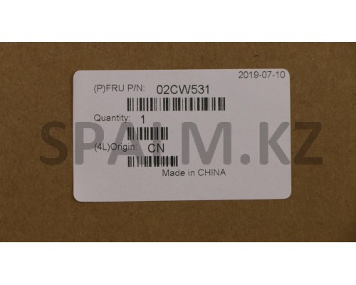 02CW531 - Панель задняя, пластик, ПК V540-24IWL MAIN BODY T&L BK Lenovo (02CW531/37025061)